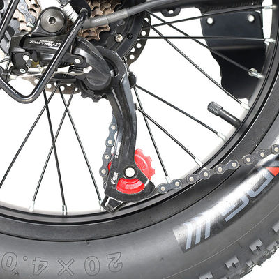20 &quot;Aluminium Alloy Lipat Bingkai Lemak 7 Kecepatan Ban Gemuk Sepeda Listrik Gemuk Ebike Sepeda Kota Listrik