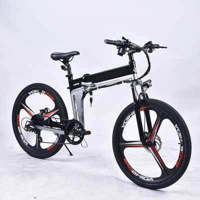 KMC Chained Folding Electric Mountain Bike Shimano 6 geared
