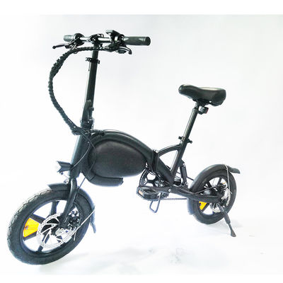 Baterai Oval Lipat Mini Pocket Electric Bike 14 Inch hybrid folding electric bike