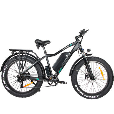 7Speed ​​Fat Tire Electric Mountain Bike 26in 20 Miles Endurance