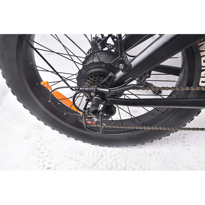 ODM 48V 500W Ban Lemak Sepeda Gunung Listrik Shimano 6 Gears Kargo Lipat Ebike